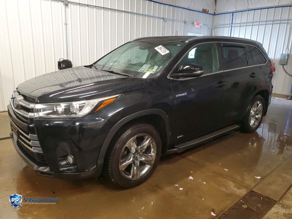 2017 TOYOTA HIGHLANDER HYBRID LIMITED PLATINUM – Lot 45647316 auction photo