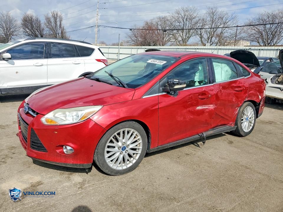 2012 FORD FOCUS SEL – Lot 45667056 auction photo