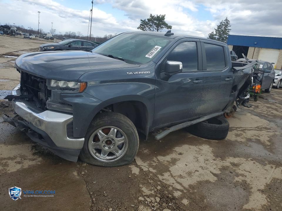 2022 CHEVROLET SILV1500 4 – Lot 45667256 auction photo