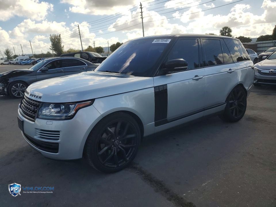 2017 LAND ROVER RANGE ROVER – Lot 45670546 auction photo