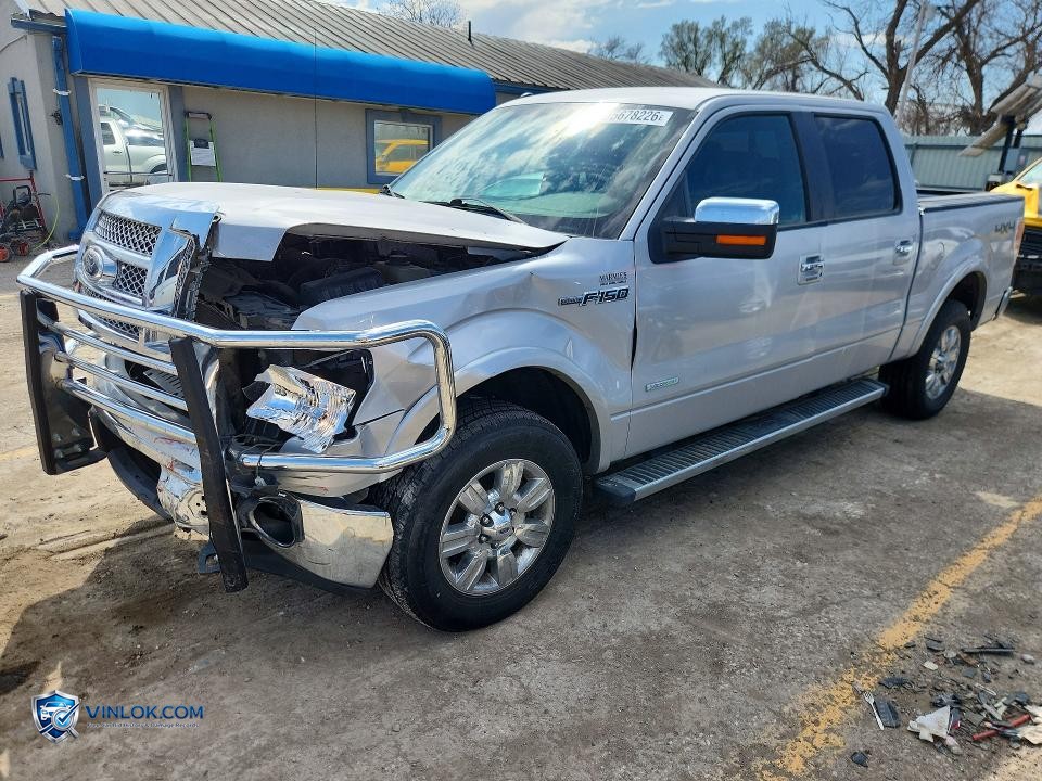 2012 FORD F150 SUPERCREW – Lot 45678226 auction photo
