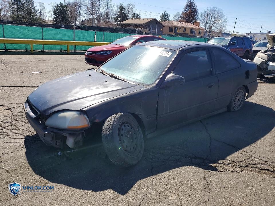 1998 HONDA CIVIC EX – Lot 45684606 auction photo