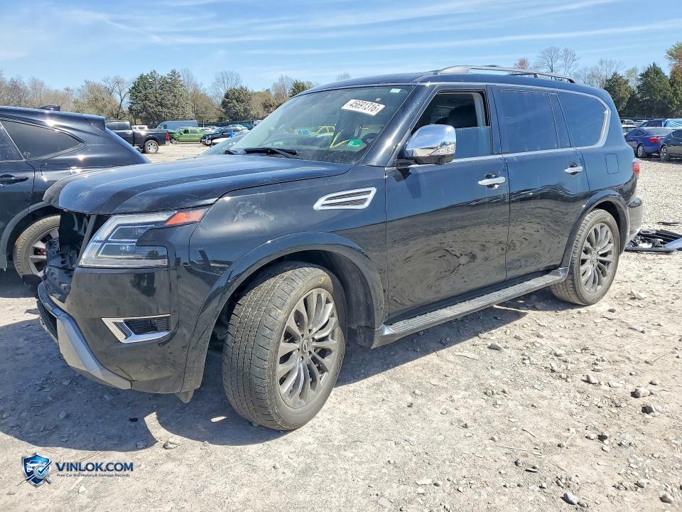 2023 NISSAN ARMADA PLATINUM – Lot 45691316 auction photo