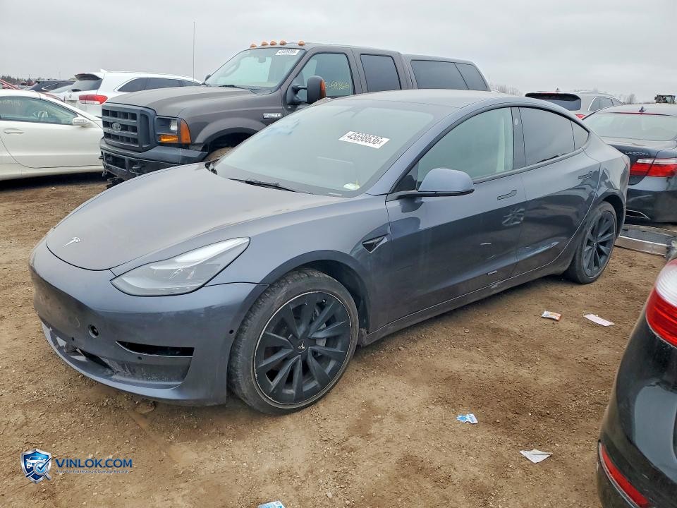 2022 TESLA MODEL 3 – Lot 45698636 auction photo