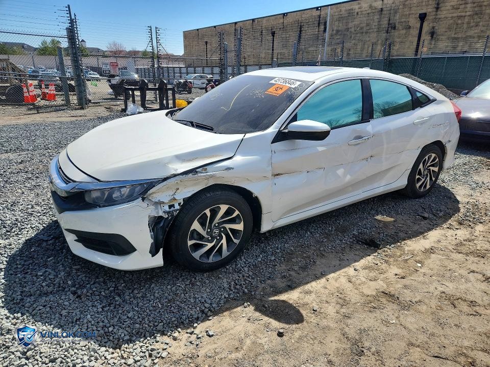 2017 HONDA CIVIC EX – Lot 45736846 auction photo