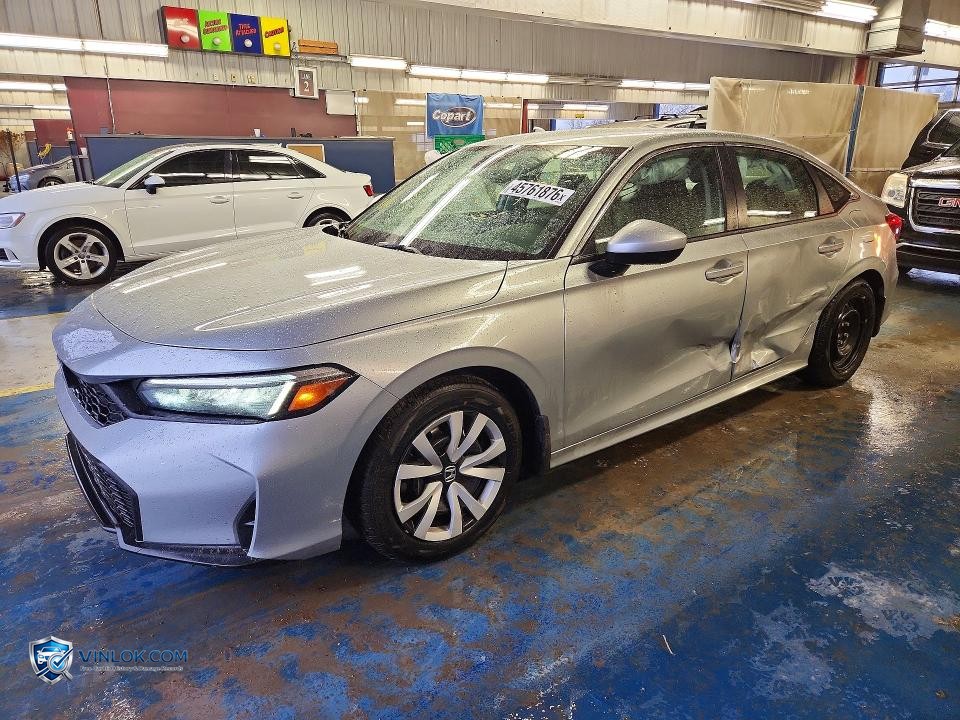 2025 HONDA CIVIC LX – Lot 45761876 auction photo