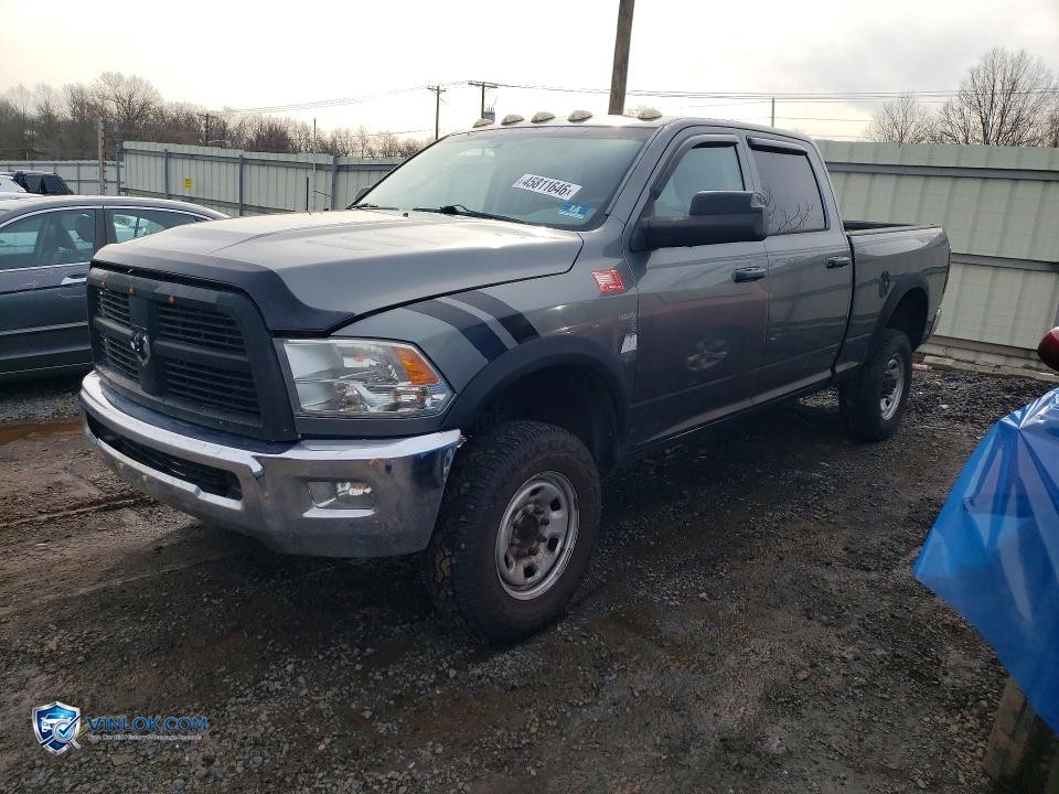 2012 DODGE RAM 2500 SLT – Lot 45811646 auction photo