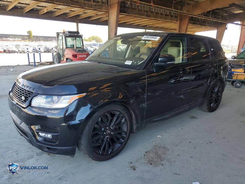 2016 LAND ROVER RANGE ROVER SPORT HSE – Lot 45820946 auction photo