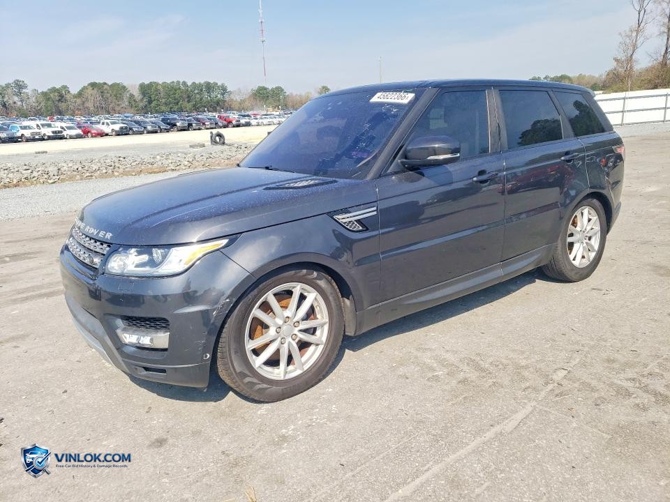 2017 LAND ROVER RANGE ROVER SPORT HSE – Lot 45822366 auction photo
