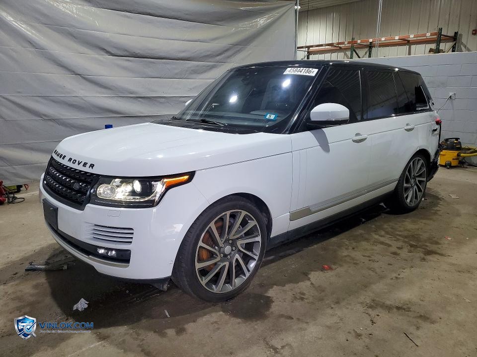 2017 LAND ROVER RANGE ROVER HSE – Lot 45844186 auction photo