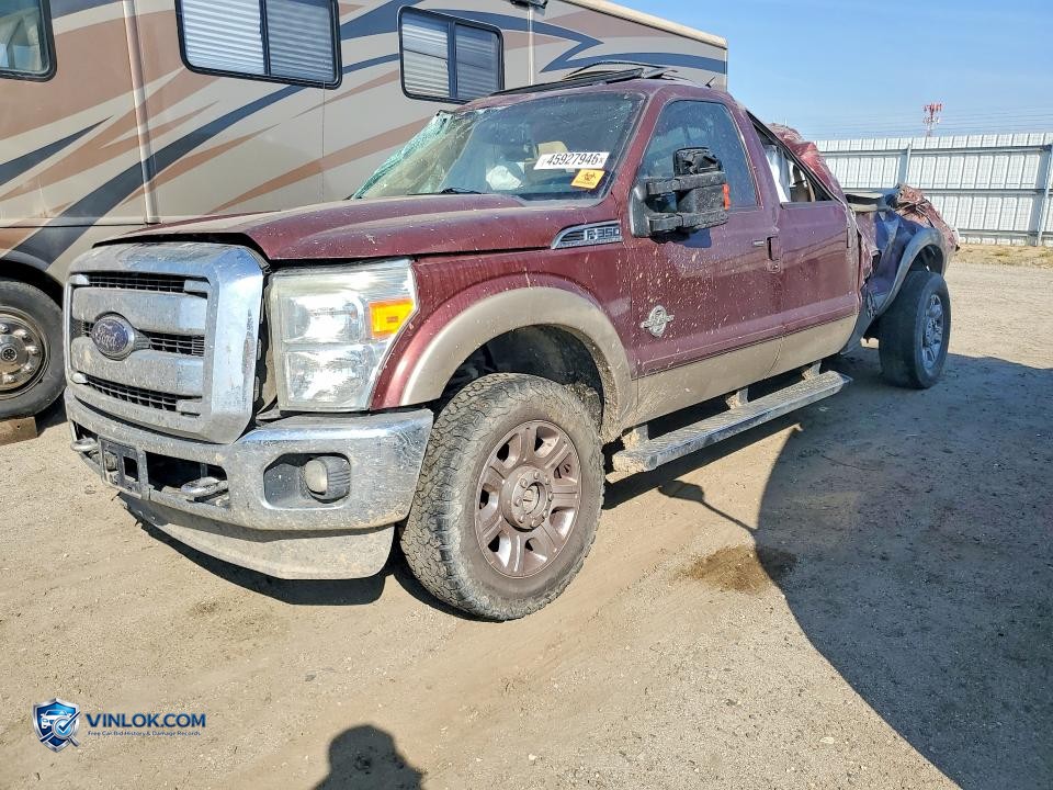 2012 FORD F350 SUPER DUTY – Lot 45927946 auction photo