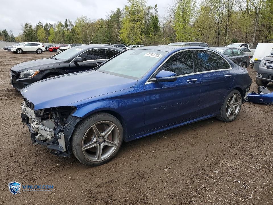 2017 MERCEDES-BENZ C 300 4MATIC – Lot 45933186 auction photo
