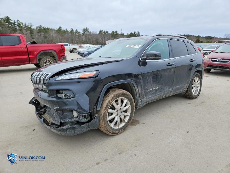 2016 JEEP CHEROKEE LIMITED – Lot 45941116 auction photo