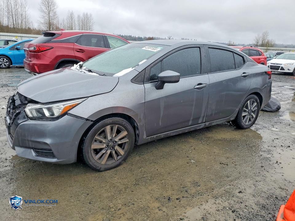 2021 NISSAN VERSA SV – Lot 45991866 auction photo