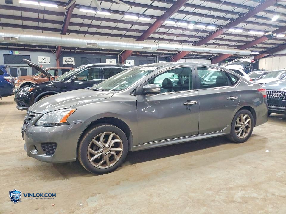 2015 NISSAN SENTRA SR – Lot 46002636 auction photo