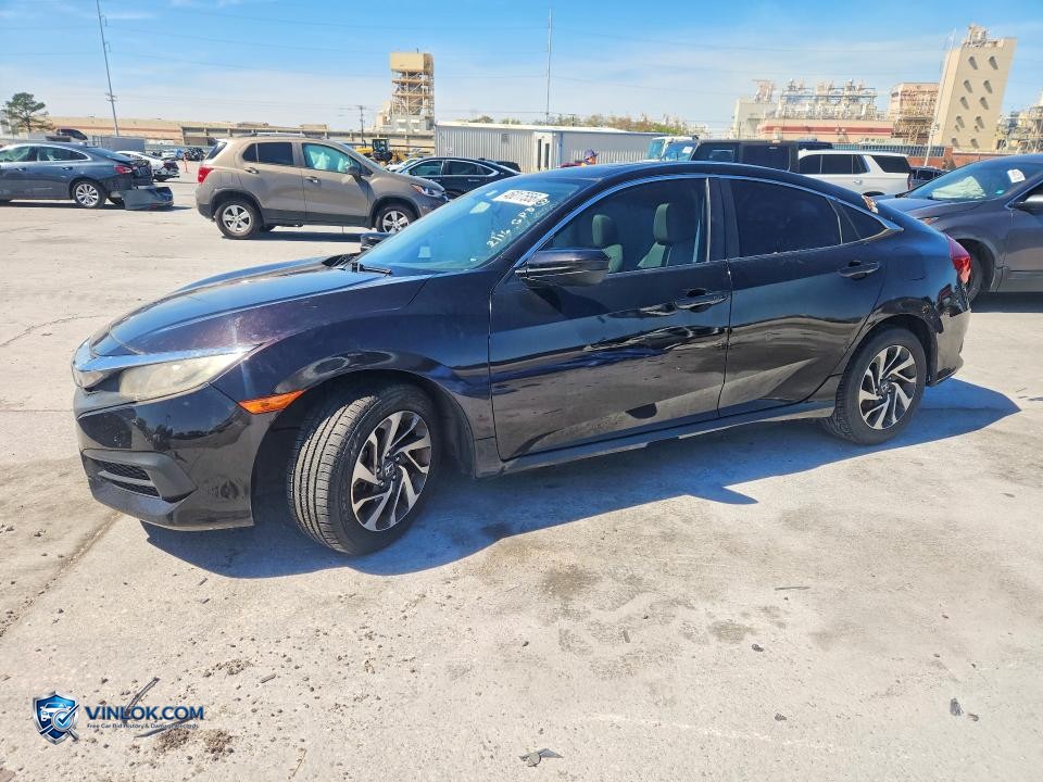 2016 HONDA CIVIC EX – Lot 46017556 auction photo