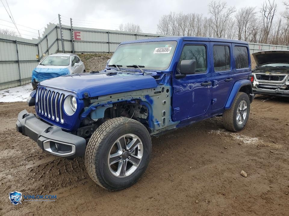 2018 JEEP WRANGLER UNLIMITED SAHARA – Lot 46036896 auction photo