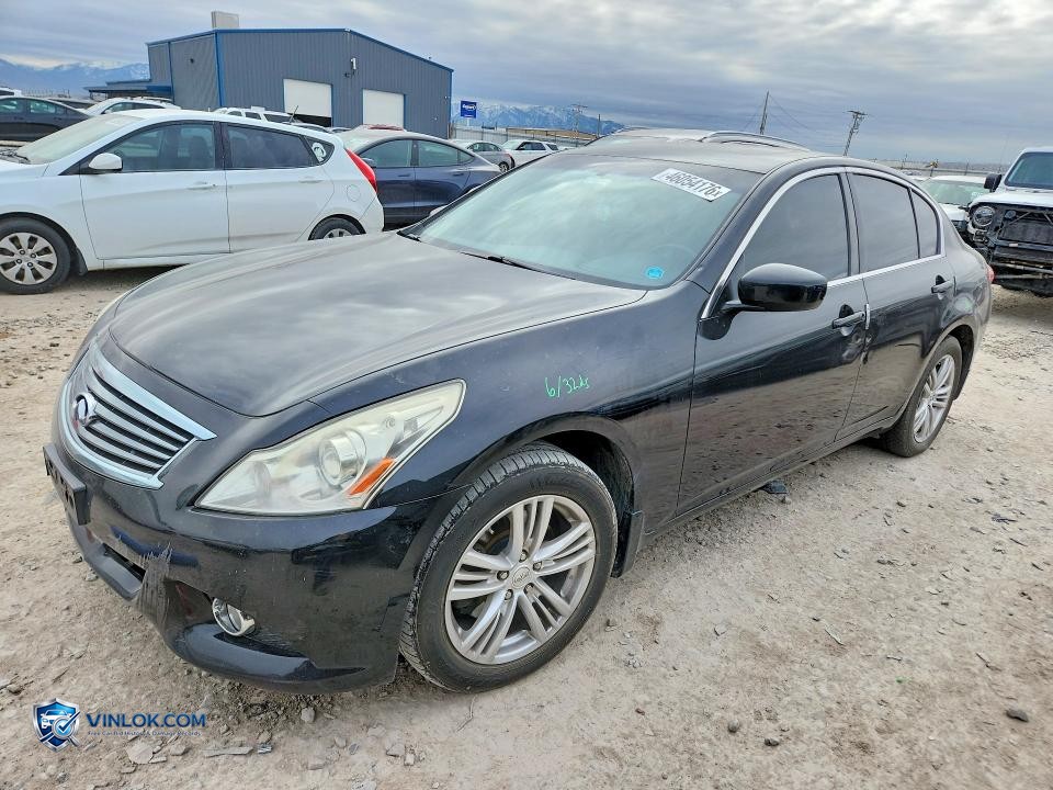 2012 INFINITI G25 SEDAN X – Lot 46054176 auction photo