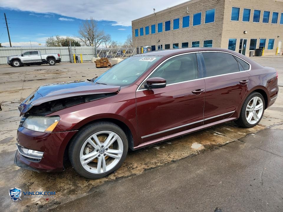 2014 VOLKSWAGEN PASSAT SE – Lot 46058676 auction photo