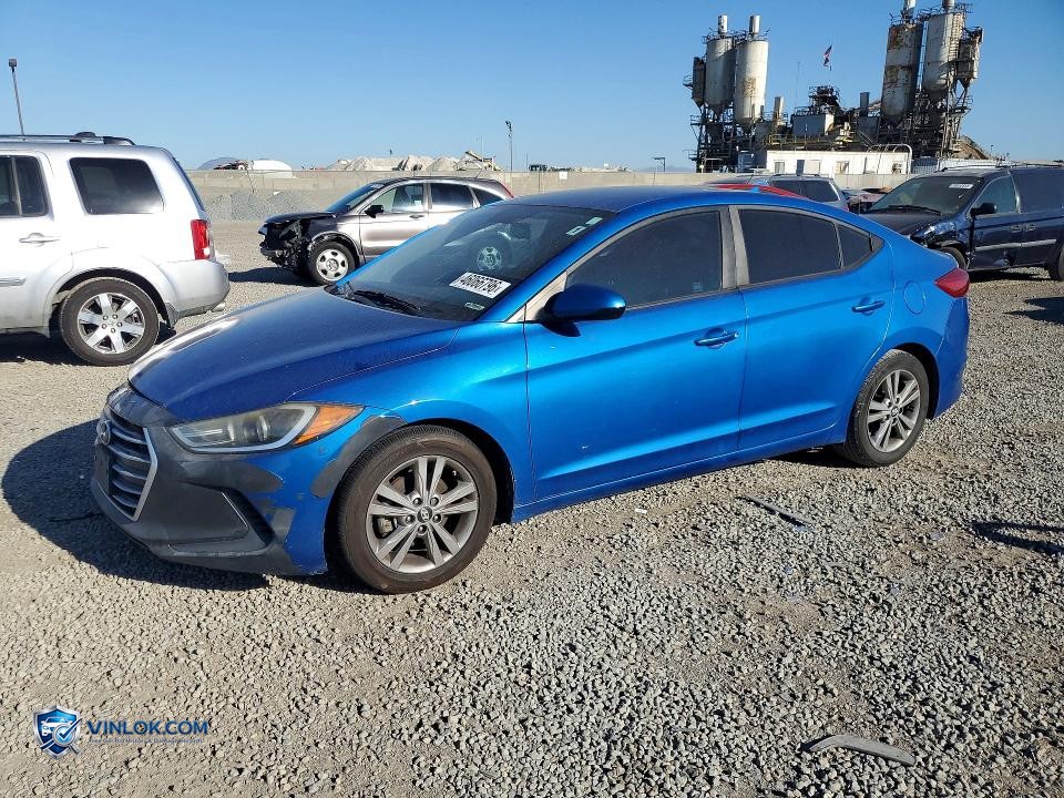 2018 HYUNDAI ELANTRA SEL – Lot 46066796 auction photo