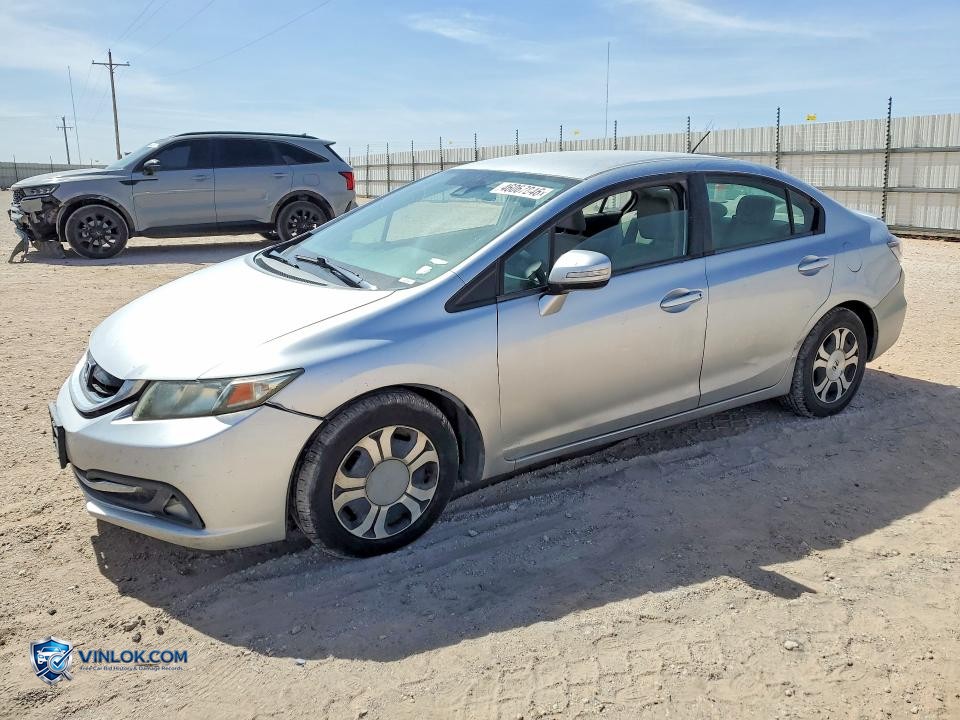 2013 HONDA CIVIC HYBRID – Lot 46067846 auction photo