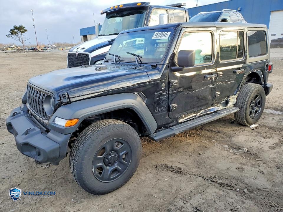 2025 JEEP WRANGLER SPORT – Lot 46109946 auction photo