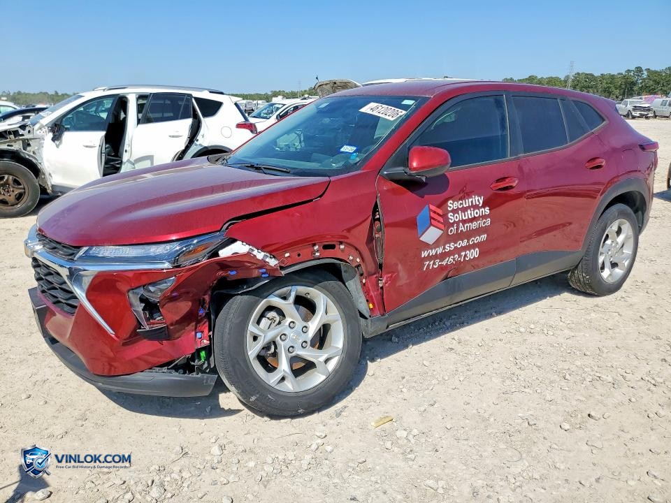 2024 CHEVROLET TRAX LS – Lot 46120206 auction photo