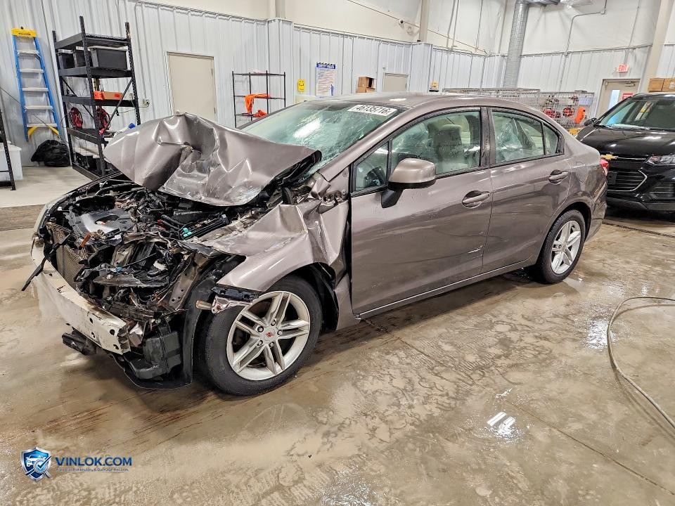 2013 HONDA CIVIC LX – Lot 46135716 auction photo