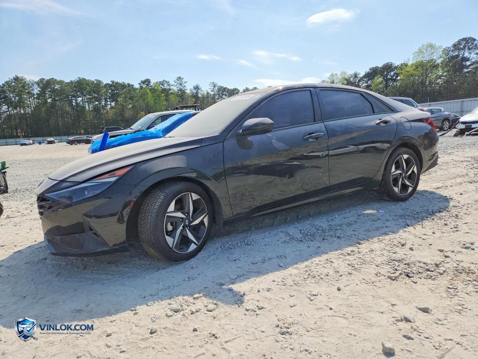 2023 HYUNDAI ELANTRA SEL – Lot 46156046 auction photo
