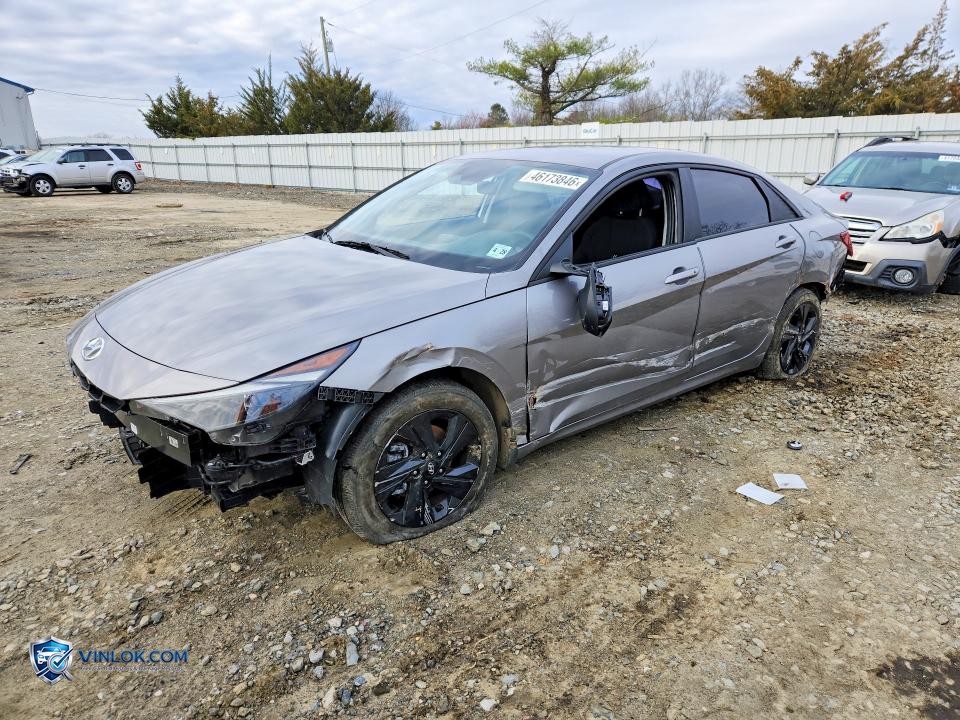 2023 HYUNDAI ELANTRA SEL – Lot 46173846 auction photo