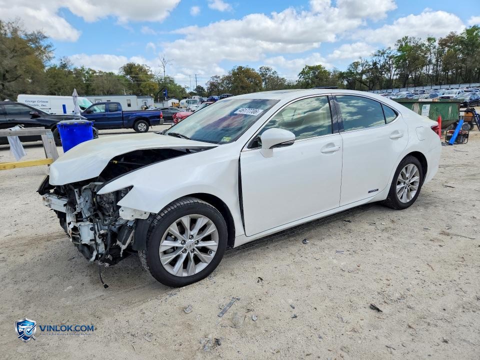 2013 LEXUS ES 300H BASE – Lot 46177706 auction photo