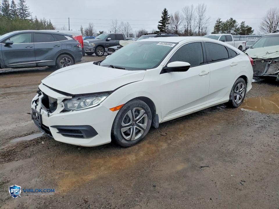 2018 HONDA CIVIC LX – Lot 46206066 auction photo