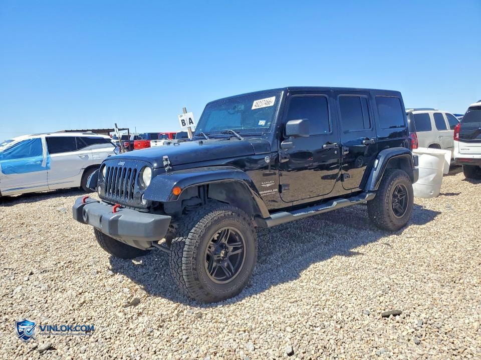 2014 JEEP WRANGLER UNLIMITED SAHARA – Lot 46257466 auction photo