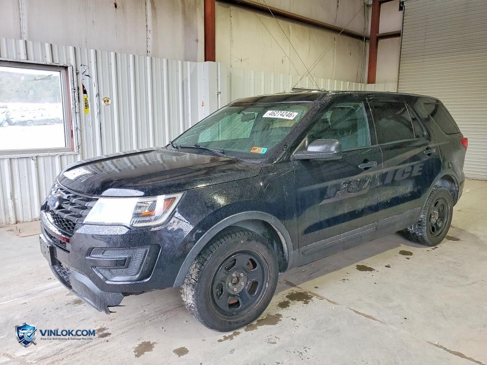 2018 FORD EXPLORER POLICE INTERCEPTOR – Lot 46274246 auction photo