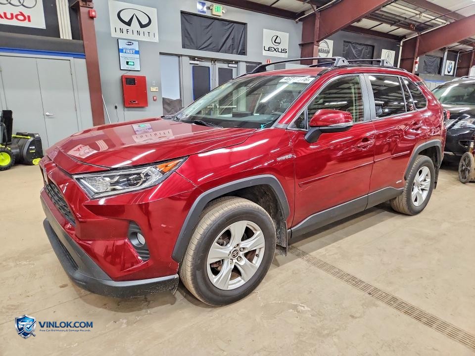 2021 TOYOTA RAV4 HYBRID XLE – Lot 46275976 auction photo