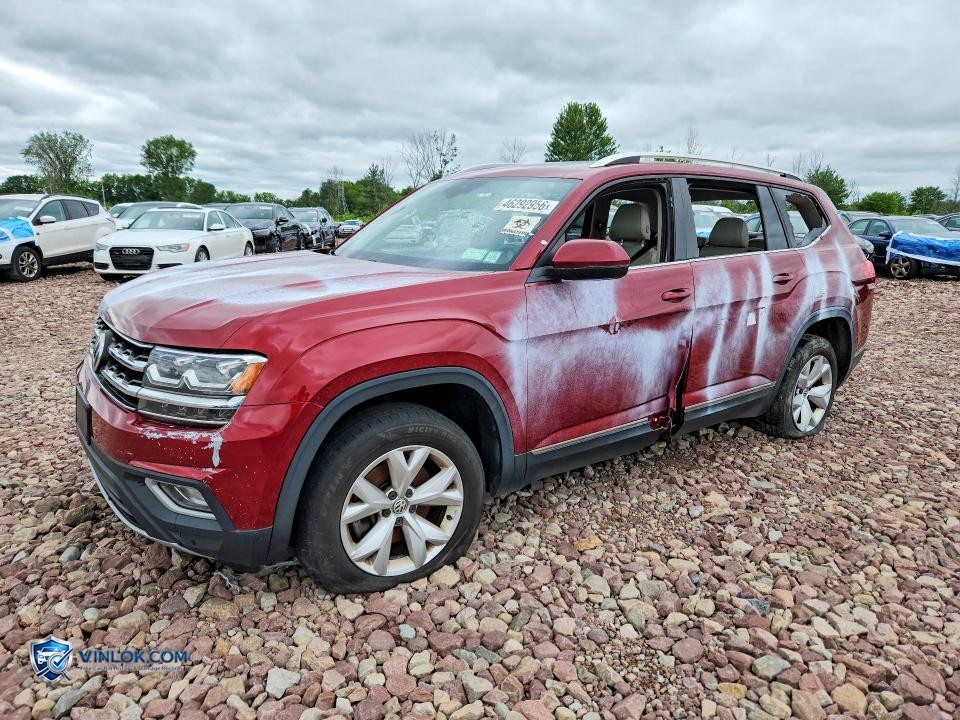 2018 VOLKSWAGEN ATLAS SEL – Lot 46292956 auction photo