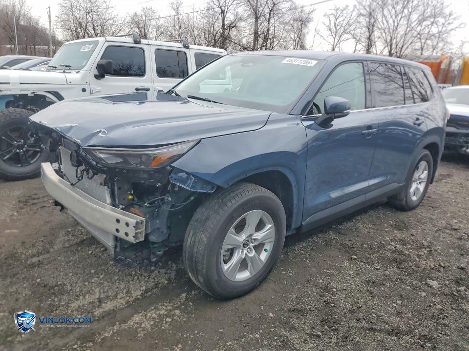 2025 TOYOTA GRAND HIGHLANDER LE – Lot 46311286 auction photo