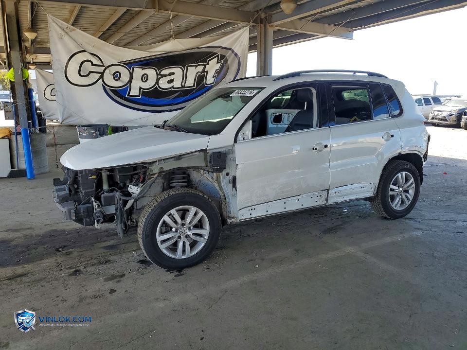 2017 VOLKSWAGEN TIGUAN S – Lot 46325216 auction photo