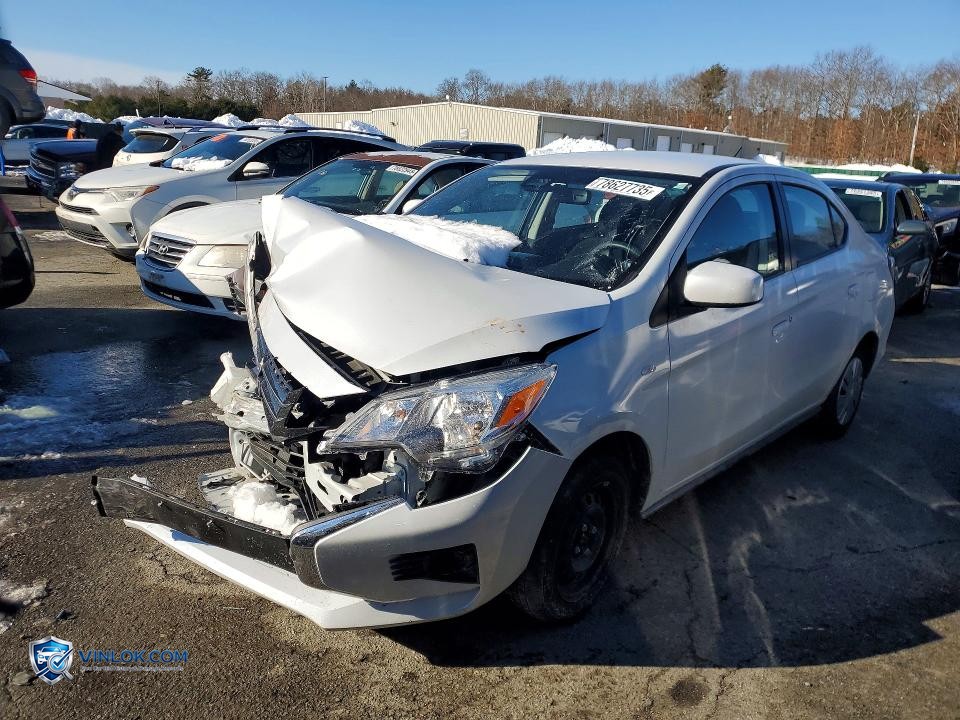 2024 MITSUBISHI MIRAGE G4 ES – Lot 46326316 auction photo
