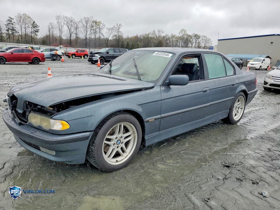 2001 BMW 740 – Lot 46333546 auction photo