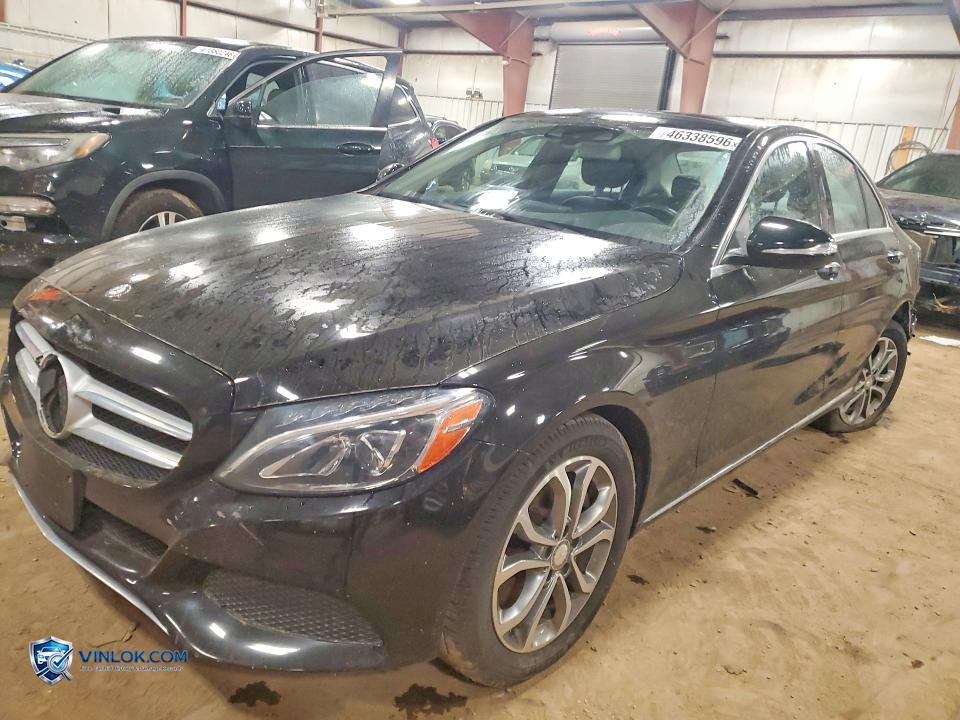 2015 MERCEDES-BENZ C 300 4MATIC – Lot 46338596 auction photo
