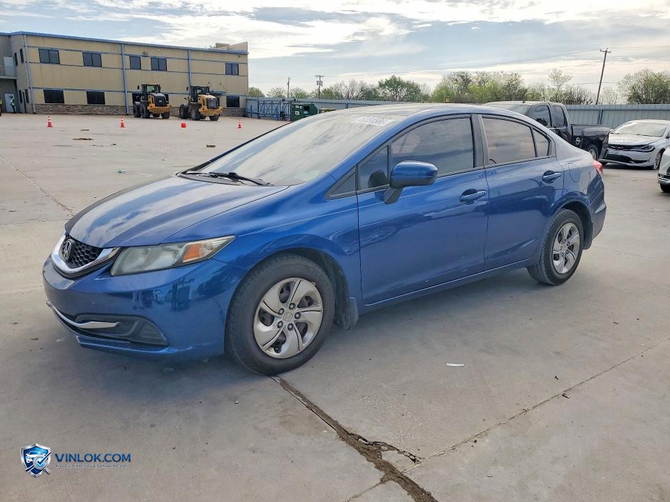 2014 HONDA CIVIC LX – Lot 46351586 auction photo
