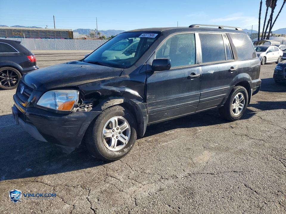 2005 HONDA PILOT EXL – Lot 46377506 auction photo