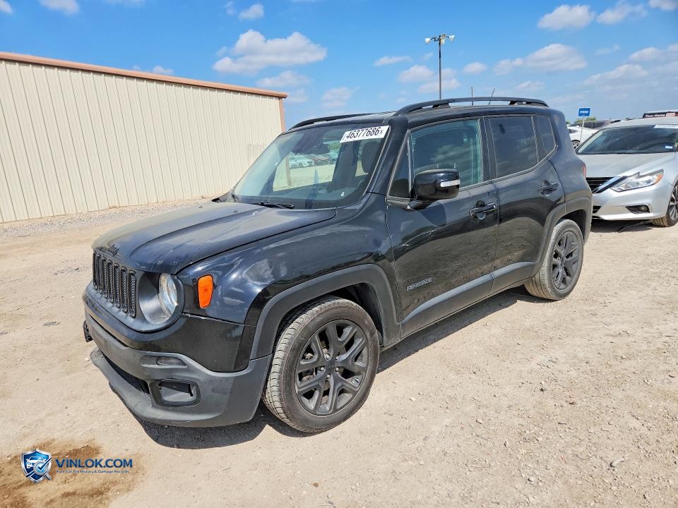 2017 JEEP RENEGADE LATITUDE – Lot 46377686 auction photo
