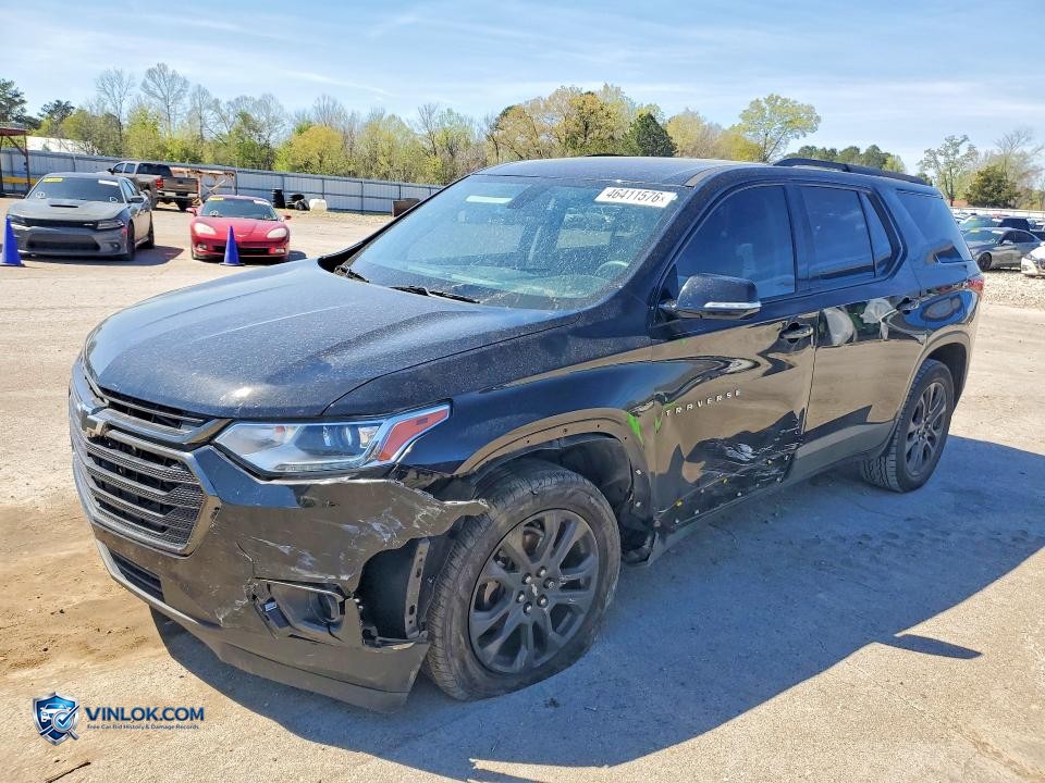 2018 CHEVROLET TRAVERSE RS – Lot 46411576 auction photo