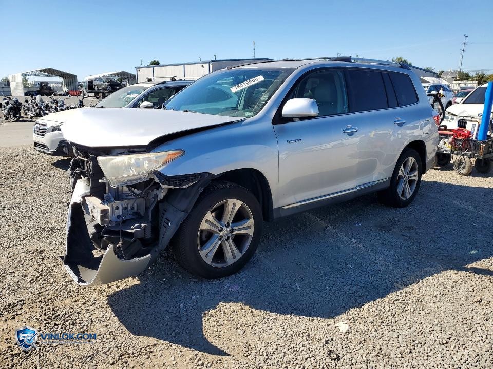 2013 TOYOTA HIGHLANDER LIMITED – Lot 46419906 auction photo