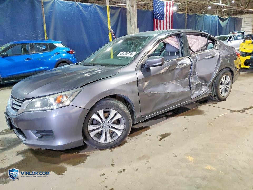 2015 HONDA ACCORD LX – Lot 46420676 auction photo