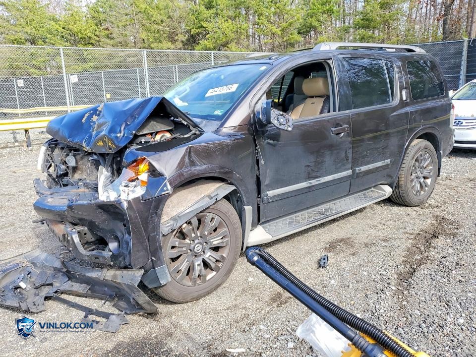 2015 NISSAN ARMADA PLATINUM – Lot 46445766 auction photo