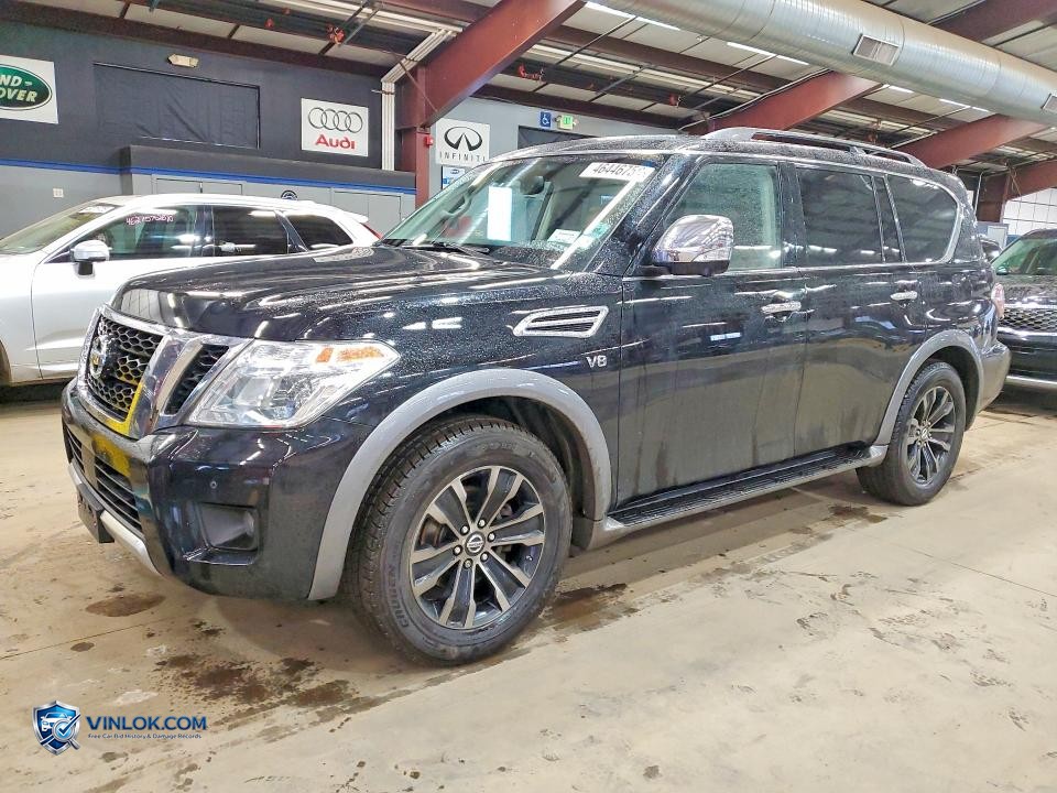 2017 NISSAN ARMADA PLATINUM – Lot 46446756 auction photo