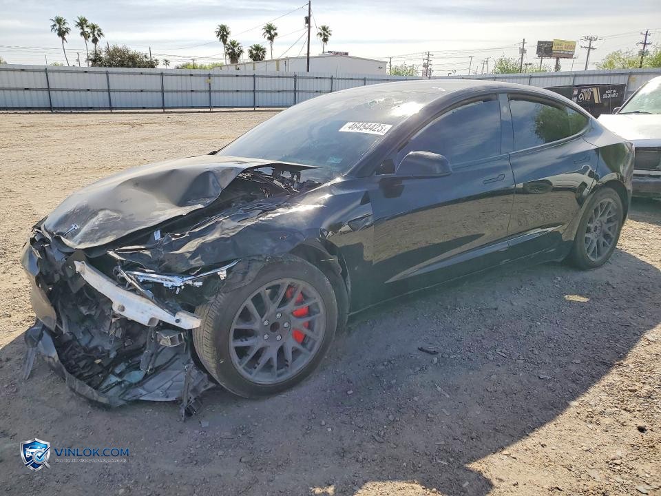 2025 TESLA MODEL 3 – Lot 46454426 auction photo